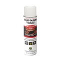 Paint & Paint Supplies | Rust-Oleum 203030V 17 oz. Aerosol Can Industrial Choice M1600 System Solvent-Based Precision Line Marking Paint - Flat White (12/Carton) image number 0