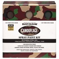 Paint & Paint Supplies | Rust-Oleum 269038 12 oz. Aerosol Can Camouflage 2X Ultra Cover Spray Paint Kit - Assorted Colors (6/Carton) image number 0