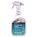 Stainless Steel Cleaners | ECOS PRO PL93306CT 32 oz. Stainless Steel Cleaner and Polish Spray Bottle - Free and Clear Scent (6/Carton) image number 1