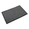 Floor Mats | Crown NR 0046GY 48 in. x 72 in. Polypropylene Needle Rib Wipe and Scrape Mat - Gray image number 0