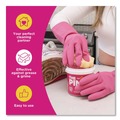 Sponges | The Pink Stuff RST823773 4 in. x 5.3 in. Sqeezy Dual-Sided Sponge and Scrubber - Pink/Ivory image number 3