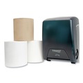 Towel Dispensers | Morcon Paper VT1008 Valay 11.75 in. x 8.5 in. x 14 in. Proprietary Roll Towel Dispenser - Black image number 2