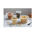 Food Containers & Lids | Pactiv Corp. SD5032Y Newspring DELItainer 32 oz. 4.55 in. x 4.55 in. x 5.55 in. Plastic Microwavable Container - Natural image number 7