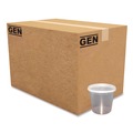Food Containers & Lids | GEN TD40024E Plastic Deli 24 oz. Plastic Container with Lid - Clear (240/Carton) image number 0