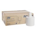 Perforated Roll & Hand Towels | Tork RC530 Centerfeed 7.6 x 11.75 2-Ply Hand Towel - White (6/Carton) image number 2