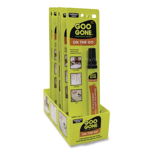 Paint, Graffiti & Gum Removers | Goo Gone 2100 0.34 Pen Applicator Mess-Free Pen Cleaner - Citrus Scent (12/Carton) image number 0