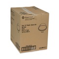 Cup Lids | Pactiv Corp. YPDL20CNH EarthChoice Strawless RPET Lid Dome Lid fits 12 oz. to 24 oz. A Cups - Clear (900/Carton) image number 3