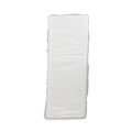 Food Storage Containers & Lids | Pactiv Corp. 0TF112S00000 11 in. x 9 in. x 0.65 in. Supermarket Foam Tray - White (250/Carton) image number 2