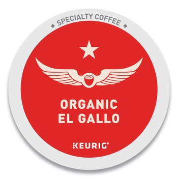 Keurig 5000371867 Light Roast Coffee K-Cups - El Gallo Organic (20/Box)