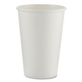 Cups | Dixie 2346W 16 oz. Paper Hot Cups - White (50/Sleeve, 20 Sleeves/Carton) image number 0