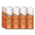Disinfecting & Cleaning Solutions | Clorox 31043 14 oz. Citrus 4-in-1 Disinfectant and Sanitizer Aerosol Spray (12/Carton) image number 0
