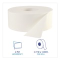 Toilet Tissues | Boardwalk B6100 3.5 in. x 1000 ft. JRT Septic Safe 2-Ply Bath Tissue - Jumbo, White (12/Carton) image number 6