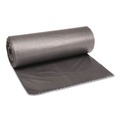 Low-Density Trash Bags | Boardwalk H7658SGKR01 38 in. x 58 in. 1.1 mil 60 gal. Low-Density Waste Can Liners - Gray (100/Carton) image number 1