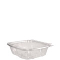 Food Containers & Lids | Dart CH24DEF ClearPac SafeSeal 24 oz. Tamper-Resistant/Evident Flat-Lid Containers - Clear (100/Bag, 2 Bags/Carton) image number 3