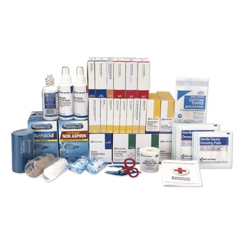 First Aid Only 90623 3 Shelf ANSI Class B Plus Refill with Medications (1-Kit)