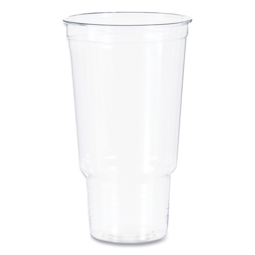 Cups | Dart 32AC 32 oz. Ultra Clear Pedestal Plastic PET Cups - Clear (500/Carton) image number 0