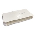 Pizza Boxes | Karat FP-PBF16W 16 in. x 16 in. x 1.97 in. Corrugated Paper Boxes - White/Brown (50/Bundle) image number 8