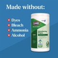 Cleaning Cloths & Wipes | Clorox 60605 CloroxPro EcoClean 8 in. x 7 in. 1-Ply Disinfecting Wipes - Unscented White image number 7