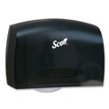 Toilet Tissue Dispensers | Scott 09602 Essential Coreless Jumbo Roll 14.25 in. x 6 in. x 9.75 in. Tissue Dispenser for Business - Black image number 0
