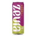 Energy Drinks | Zevia 01952-12 12 oz Can Raspberry Lime Zero Sugar Naturally Sweetened Energy Drink (12/Carton) image number 4