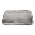 Steam Table Parts | Handi-Foil 204930 12.27 in. x 10.44 in. 30 Gauge Steam Pan Foil Lids Fits Half-Size Pan (100/Carton) image number 3