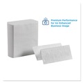 Perforated Roll & Hand Towels | Georgia Pacific Professional 20885 8 in. x 11 in. 1-Ply Pacific Blue Ultra Z-Fold Folded Paper Towels - White (2600/Carton) image number 4