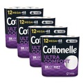 Toilet Tissues | Cottonelle 55494 Ultra ComfortCare 2-Ply Septic Safe Mega Rolls Soft Tissue Toilet Paper - White (48/Carton) image number 0