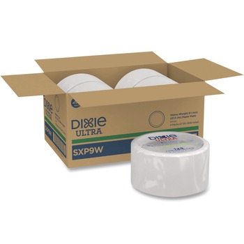 PRODUCTS | Dixie Ultra SXP9W 8.5 in. Diameter Heavy-Weight Paper Plates (125/Pack, 4 Packs/Carton)