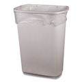 High-Density Trash Bags | Heritage Z6640VN R01 33 in. x 40 in. 16 mic 33 Gallon High-Density Waste Can Liners - Natural (250/Carton) image number 4