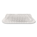 Food Containers & Lids | Handi-Foil HFA 2060DL Plastic Dome Lid for 1-lb. Oblong Pan 2060 - Clear (500/Carton) image number 2
