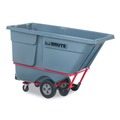 Carts & Trucks | Rubbermaid Commercial 2192462 1 cu yd BRUTE DURATILT Frame Tilt Truck Standard Duty 1200 lb Capacity Gray image number 2