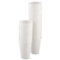 Cups | SOLO 412WN-2050 12 oz. Single-Sided Poly Paper Hot Cups - White (1000/Carton) image number 1