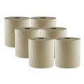 Perforated Roll & Hand Towels | Boardwalk 6700R 8 in. x 700 ft. 1-Ply Hardwound Towel - Kraft (6/Carton) image number 0