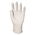 Food Service Disposable & Single Use Gloves | Boardwalk BWK345MBX 4.4 mil General-Purpose Powder-Free Latex Gloves - Medium, Natural (100/Box) image number 1