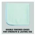 Cleaning Cloths & Wipes | Rubbermaid Commercial FGQ63000BL00 Executive Series Hygen 16 in. x 16 in. Microfiber Glass Cleaning Cloths - Blue (12/Carton) image number 3