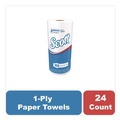 Perforated Roll & Hand Towels | Scott 47031 Choose-A-Sheet 1-Ply 4.8 in. x 11 in. Mega Kitchen Roll Paper Towels - White (24/Carton) image number 3