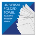 Perforated Roll & Hand Towels | Scott 01960 7.8 in. x 12.4 in. 1-Ply Pro Scottfold Towels - White (25 Packs/Carton) image number 5