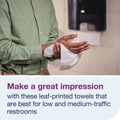 Perforated Roll & Hand Towels | Tork 424834 8.3 in. x 9.25 in. 1-Ply Xpress Compressed Multifold Hand Towels - White (12 Packs/Carton) image number 4