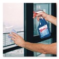 Disinfecting & Cleaning Solutions | Windex 322338 32 oz Spray Bottle Ammonia-D Glass Cleaner - Fresh (8/Carton) image number 5