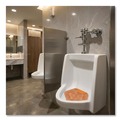 Toilet & Urinal Deodorizers | Boardwalk WCBX-P-010I010I-04-AAS80- 0.11 oz Anti-Splash Urinal Screen - Mango Mist Scent/Orange (10/Carton) image number 3