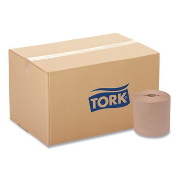 Tork 7171020 7.5 in. x 1000 ft. 1-Ply Universal Notched Hand Towel Roll - Natural (6 Rolls/Carton)