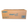 Perforated Roll & Hand Towels | Morcon Paper 400WY Morsoft 8 in. x 800 ft. Y-Notch 1-Ply Controlled Towels - White (6 Rolls/Carton) image number 4