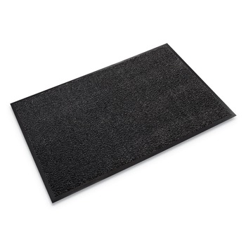 Crown DS 0046CH Dust-Star 48 in. x 72 in. Microfiber Wiper Mat - Charcoal