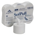 Floor Dusters & Accessories | Georgia Pacific Professional 19510 2-Ply High Capacity Septic Safe Center Pull Tissue - White (6 Rolls/Carton) image number 0