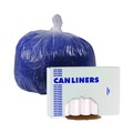 High-Density Trash Bags | Boardwalk Z6037XNKR01 30 in. x 37 in. 30 Gallon 16 mic High Density Industrial Coreless Roll Can Liners - Natural (500/Carton) image number 3