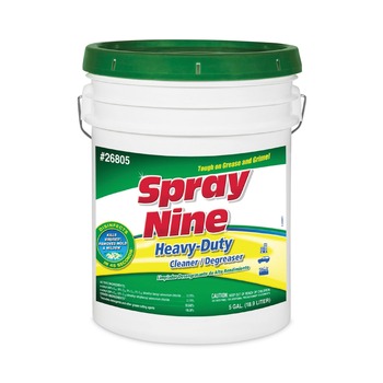 Spray Nine 26805 5 Gallon Pail Heavy-Duty Cleaner/Degreaser/Disinfectant - Citrus Scent