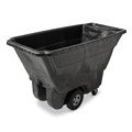 Carts & Trucks | Rubbermaid Commercial FG9T1400BLA 101-Gallon Structural Foam Tilt Truck with 850-lb. Capacity - Black image number 2