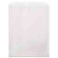 Food & Utility Bags | Bagcraft 300422 Grease-Resistant 6-1/2 in. x 8 in. Sandwich Bags - White (2000/Carton) image number 1