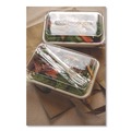 Disposable Forks | Eco-Products EP-S017-W Plantware Individually Wrapped CPLA Cutlery Fork - White (1000/Carton) image number 4