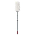 Dusters | Rubbermaid Commercial FGT11000GY00 51 in. Extension Handle HiDuster Overhead Duster with Straight Launderable Head image number 0